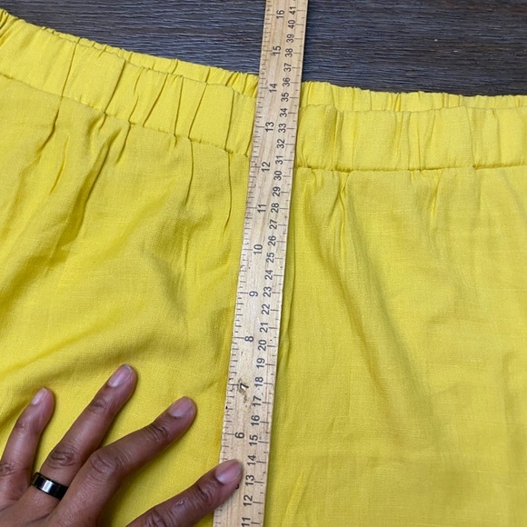 Solid Color Summer Tank Pants Wide Leg Light Weight Set XXL (L) Gold Yellow - Picture 10 of 11